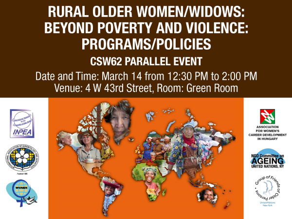 Rural Older Women Event 62 CSW UNNYC